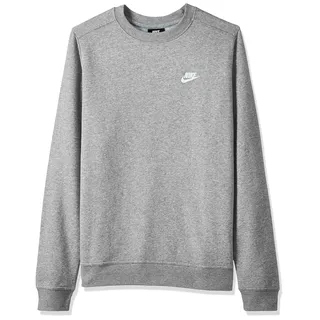 Nike Damen W NSW CLUB CREW FLC Long Sleeved T-shirt, Violett (plum dust/htr/White), 2XL