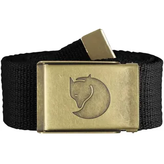 Fjällräven Canvas Brass Belt Canvas 4 cm black 120 cm