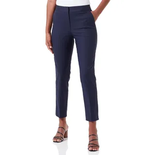 GANT Damen D1. Slim Cigarette Slack Klassische Hose, Evening Blue, 36W EU - 36