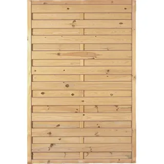 Tetzner & Jentzsch Sichtschutzelement 120 x 180 cm Grün Holz 2 St.