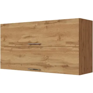 Held Hochschrank Eiche Wotan 110 x 34 x 57 cm Gelb