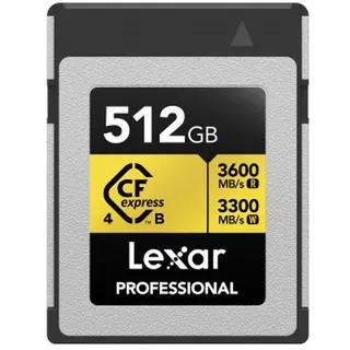 Lexar CFexpress Professional Gold 4.0 Typ B 512 GB