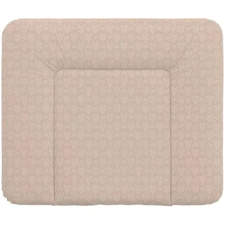 Träumeland Wickelauflage Kuschelhase beige, Beige, Kunststoff, Füllung: Vlies, 85x75 cm, beidseitig verwendbar, schadstoffgeprüft, abwischbar, Pflegen, Wickeln, Wickelauflage