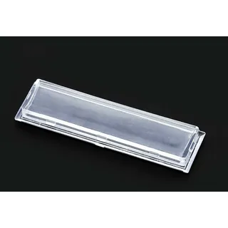 Wiltec Namensschild Abdeckung Briefkasten 69X17Mm Ersatzteil Postkasten Schild