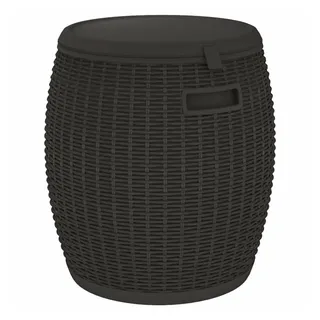 vidaXL Gartenbox 4-in-1 42,5 x 42,5 x 44 cm Schwarz