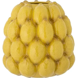 Bloomingville Limone Vase, Yellow Stoneware 82058576