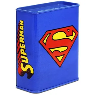 Logoshirt® DC Comics Superman Logo Blech-Spardose Lizenziertes Originaldesign