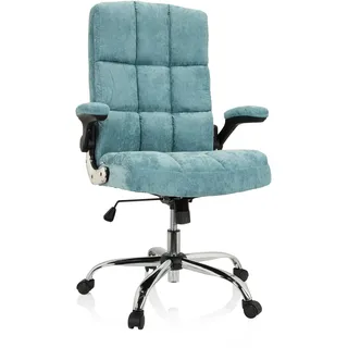 MyBuero Home Office Chefsessel RELAX WD 100 Stoff mit abklappbaren Armlehnen,
