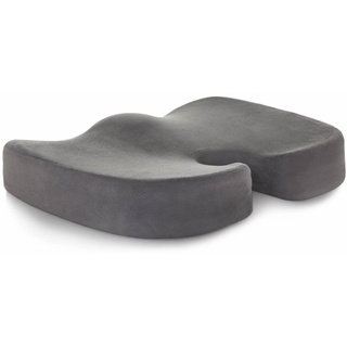 Linenspa Ergonomisches Sitzkissen aus Gelschaum – Steißbein-/Coccyx-Komfort – Sitzpolster für Bürostuhl, Auto und für ganztägiges Sitzen