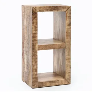 KADIMA DESIGN Standregal 90 x 45 x 35 cm Braun