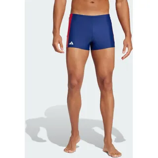 adidas Colorblock Swim Boxer-Badehose Dark Blue / Pure Ruby / Lucid Red S/M