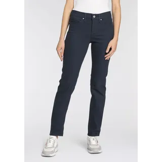 Slim-fit-Jeans LEVI'S "312 Shaping Slim" Gr. 30, Länge 34, blau (outer space) Damen Jeans Röhrenjeans