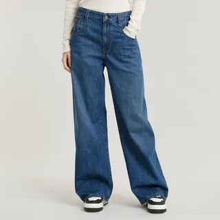 G-Star Skater High Loose Jeans - Faded Blue Glacier - 26 - 30