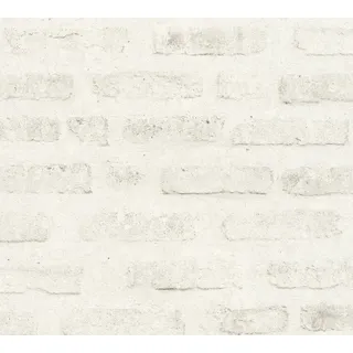 A.S. Création Vliestapete New Walls 10,05 x 0,53 m 374222 grau/weiß