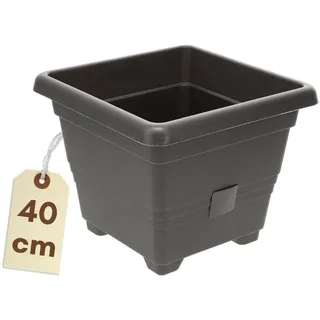 GarPet Pflanzkübel Pflanzkübel Groß Außen Pflanzkübel Rechteckig Blumenkübel 25 35 40 40 cm