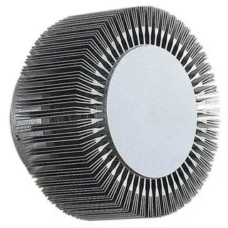 LUCANDE Außenwandleuchte Aluminium 16,0 cm 1 x 3,5 W LED grau