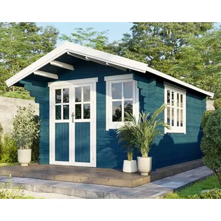 McGaRDEN "Der Gartendiscounter" Gartenhaus Holzhaus Gartenlaube Blockhaus 3x4m 35mm
