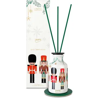 ipuro Finest Season Raumduft 240ml - Limitierte Edition Winterduft Rose, Zedernholz & Vanille - Fruchtig-würziger Duft für eine gemütliche Weihnachtszeit - Lufterfrischer - Diffuser mit Stäbchen