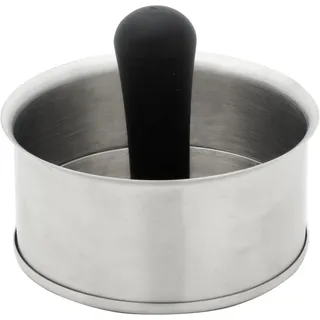 Primaster Burgerpresse Ø 11 cm Edelstahl silberfarben