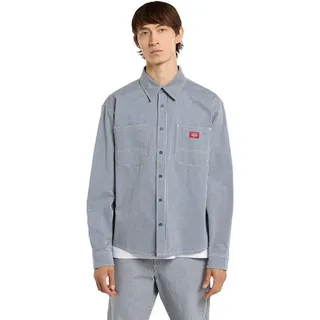 Dickies Langarmhemd Blau M
