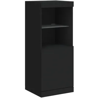 vidaXL Sideboard 41 x 100 x 37 cm Schwarz