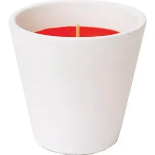 Terrakotta-glas Mit Geraniol-kerze Gegen Mücken - Flortis