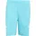 3-Streifen 8-Inch Badeshorts Lucid Cyan/White S