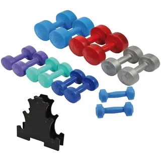 Sporti France 1/2/3kg Hantelset - Multicolour - One Size