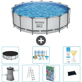 Bestway Steel Pro Max Rund - 488x122 Cm - 8-teilig  S632