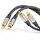 2x Cinch-Stecker 1 0m null