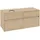 Waschbeckenunterschrank 120 x 55 cm Nordic Oak
