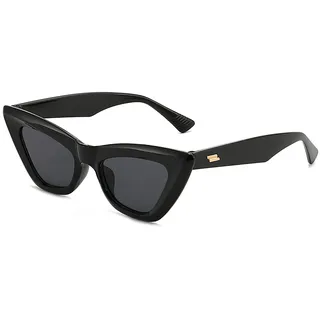 STINA Retro-Sonnenbrille mit rundem Gesicht und kleinem Rahmen, Katzenauge, Straßenschießen, ist EIN dünnes und Anti-ultraviolettes Sonnenbrillenzubehörgeschenk