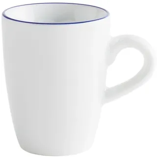 KAHLA 574732A69974C Pronto Line Espresso-Obertasse hoch 0,10 l Line royal blue | Espressotasse mit dunkelblauer Linie aus Porzellan