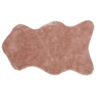 Dreams Schaffell Fellteppich 60 x 90 cm Rosa