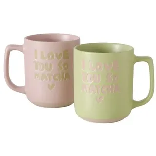 Boltze Becher Matcha, sortiert