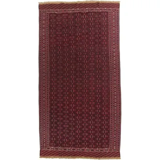 Nain Trading Orientteppich Kelim Fars 212x406 Handgewebter Orientteppich / Perserteppich Läufer, rechteckig, Höhe: 5 mm rot