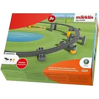 Märklin my world Baustein-Set Hochbahn Steigung & Gefälle 72221 H0