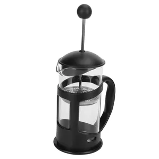 Tbest Kaffee Tee Maker Wasserkocher Hohe Temperatur Resnt Borosilikat Filter Teekanne Hand Brauen Schwarz Home Küche Französisch Pressen (1000 ml)
