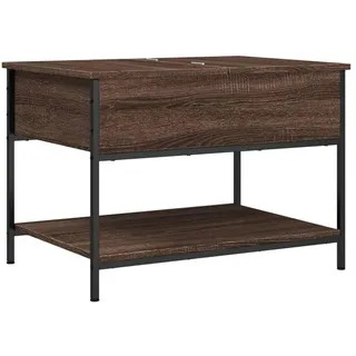 vidaXL Couchtisch Braun Eiche 70 x 50 x 50 cm