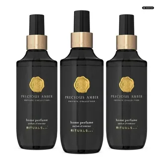 Rituals Raumduft RITUALS Precious Amber Home Perfume 3er Set (Vorrats-Set mit drei luxuriösen Raumdüften, 1-St) weiß