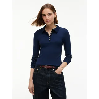 Tommy Hilfiger 5X2 Rib Slim Fit Blau L