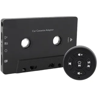 Annadue Car Audio Bluetooth Wireless Cassette Receiver, Car Tape Player Bluetooth 5.4 Cassette Aux Adapter, mit Fernbedienung, für Smartphone, Tablet, MP3 Player Usw