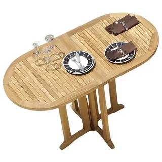 Destiny Balkony 120 x 60 cm oval klappbar