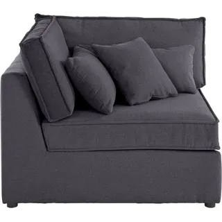 OTTO home Sofa-Eckelement Florid, Teil eines Modulsofas, fester Sitzkomfort, auch in Cord schwarz