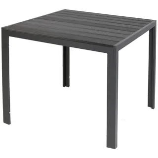 LINDER EXCLUSIV Riva Gartentisch 80 x 80 cm schwarz