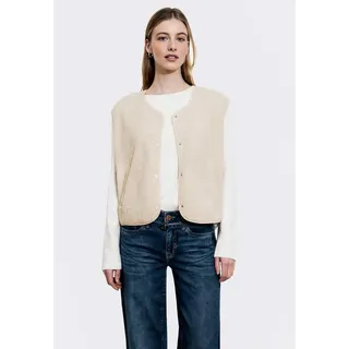street one studio cool Teddy Vest Soft Fawn beige 44 - 44
