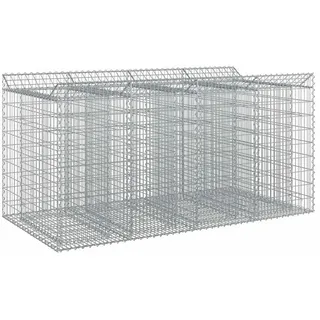 vidaXL Gabionen-Hochbeet 2 Pcs 100 × 100 × 50 cm