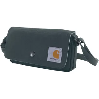 Carhartt Damen Bag, Carries as a, Clutch Or Waist Pack with Removable Strap Umhängetasche, Horizontal Crossbody (Greenstone) - Einheitsgröße