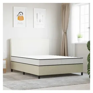vidaXL Matratze Bonnell-Federkern Mittel 160x200 cm