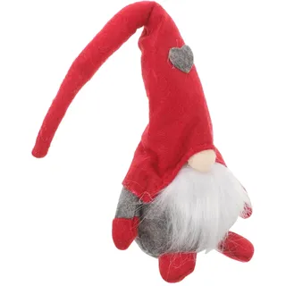Weihnachtsbaumspitze Stern Plüschhut Waldmann Figur Elfenverzierung Schwedische Tomte-baumspitze Baumspitze Weihnachten Dekofigur Wichtel Ältere Vlies Konisch Zutaten